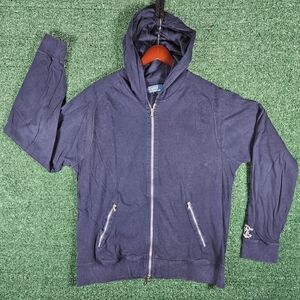 Polo Ralph Lauren Lightweight Cotton PRL Anchor Hoodie / Mens Size Large